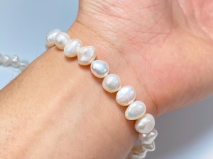 Perlas de agua dulce de alta calidad, perlas redondas tipo patata, perlas barrocas cultivadas naturales, cuentas de piedras preciosas para la fabricación de joyería al por mayor. - Product Image 2