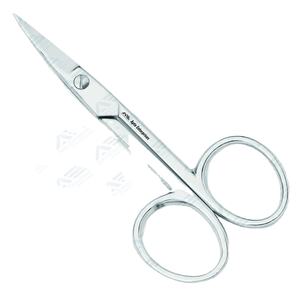 Ciseaux à ongles professionnels de haute qualité de 3.5mm d'épaisseur pour les sourcils et les cuticules Outil de toilettage en acier inoxydable durable pour les sourcils et les ongles - Product Image 1