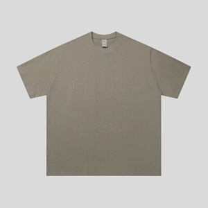 เสื้อยืดคอกลมทรงบ็อกซี่สำหรับผู้ชาย พิมพ์ลายตามสั่ง ขายส่ง ผ้าฝ้ายถัก 100% เป็นมิตรกับสิ่งแวดล้อม ระบายอากาศได้ดี - Product Image 1