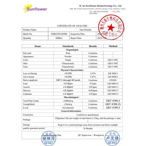 <span class=keywords><strong>Taro</strong></span> Pó Food Grade Natural Pure Bulk <span class=keywords><strong>Taro</strong></span> Root Pó para Bubble Tea Drink - Product Image 3