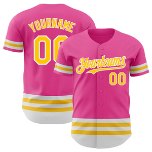 Camiseta de Béisbol Personalizada con Bordado, Absorbente de Humedad, con Nombre y Número Personalizados, Uniforme de Equipo con Botones - Product Image 1