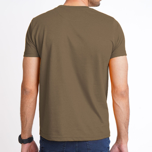 T-shirts pour hommes de qualité supérieure en polyester/coton, imprimés sur mesure, anti-rétrécissement, à manches courtes, coupe ajustée, écologiques et à séchage rapide - Product Image 2