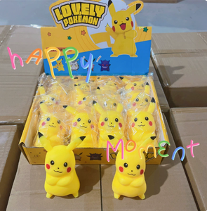 Juguete Antiestrés Creativo de Pikachu de Silicona — Nuevo Modelo de Mascota Antiestrés, Juguete de Oficina de Rebote Lento para Aliviar el Estrés - Product Image 1