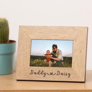 Cadre photo traditionnel artisanal en bois sculpté, décoration en bois de qualité supérieure - Product Image 1