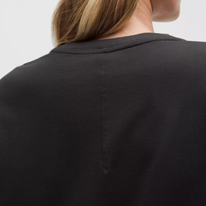 เสื้อยืดผู้หญิง แขนยาว คอกลม สีพื้น ผ้าฝ้าย 100% ทรงเข้ารูป ระบายอากาศ แห้งเร็ว เหมาะสำหรับโยคะ รับสกรีนโลโก้ตามสั่ง สำหรับฤดูร้อน - Product Image 6