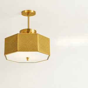 Daystar Trade Inc Modern Square Iron Pendant Light 120W 2700K Warm White CRI 80 220-240V Indoor Ceiling Fixture - Product Image 3