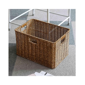 [VENTE CHAUDE] |   Panier en rotin tressé à la main, boîte de rangement, présentoir pour aliments, fruits, pain, cuisine, Vietnam - Product Image 5