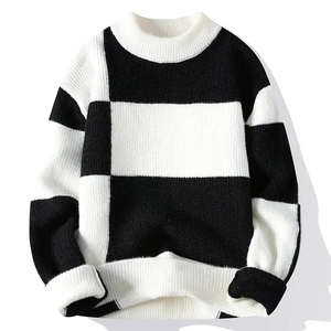 <b>Men</b> Classic Knit <b>Cardigan</b> Button Front Soft Warm <b>Long</b> Sleeve Casual Comfortable Layer Daily Wear Autumn Winter OEM ODM Factory - Product Image 3