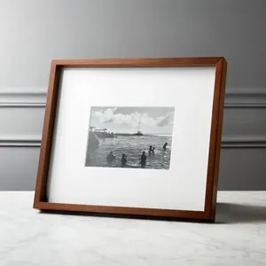 Vintage wooden <b>photo</b> <b>frame</b> for <b>black</b> and white photographs or family portraits ideal for rustic home decor Shop - Product Image 6