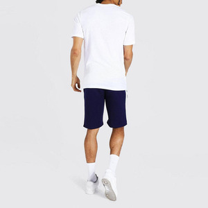 Ensemble d'été pour homme, t-shirt et short assortis, respirant, tricoté, brodé, 100% coton, décontracté, confortable, plage - Product Image 2