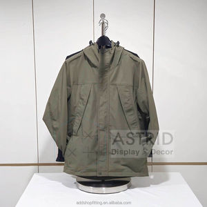 ขาตั้งโชว์เสื้อผ้าแบบโบราณ ขนาด 136 ซม. สีเงิน สแตนเลสสตีล ถอดประกอบได้ ปรับระดับได้ ตั้งพื้นได้ ประกอบง่าย - Product Image 4