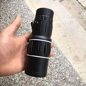 8x42mm Mini telescopio ottico professionale portatile nero ABS corpo in resina per il campeggio Bird Watching giocattoli scientifici educativi - Product Image 5