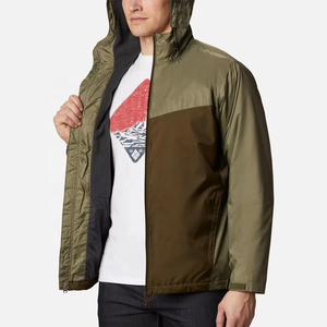 Custom Logo Reflective Print Running <b>Jacket</b> Men's Waterproof Zip up <b>Light</b> Packable Versatile Nylon Windbreaker <b>Jacket</b> - Product Image 3