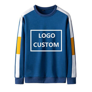 Sweat-shirt en polaire pour homme, sur mesure, de haute qualité et pas cher, col rond, manches longues, style streetwear, coupe ample - Product Image 4
