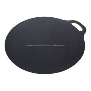 Sartén/Tawa de Hierro Fundido de 12 Pulgadas con Asa Única, Sartén para Pizza, Crepas, Dosa, Roti, Budare - Product Image 3