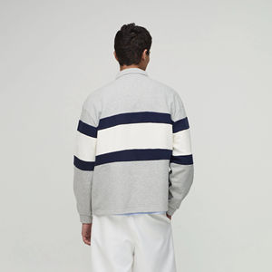 Motif solide personnalisé imprimé 100% coton pour polo pour événements d'équipe cadeaux d'entreprise utilisation promotionnelle - Product Image 2