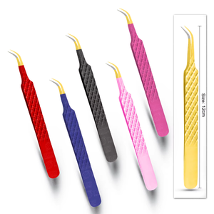 ชุดคีมหนีบขนตา90องศาทำจากสเตนเลสสตีลแบบญี่ปุ่นกันไฟฟ้าสถิตย์ - Product Image 1