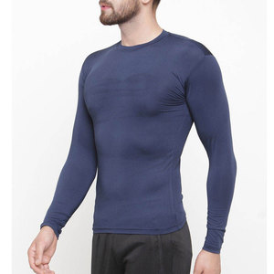Made In Pakistan Best Material <b>Men</b> <b>Compression</b> <b>Shirts</b> Full Sleeves Custom Logo Printed <b>Compression</b> <b>Shirts</b> For <b>Men</b> - Product Image 2