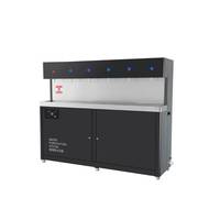 Distributeur d'eau RO SUS304 avec système de suppression des PFAS, système de chauffage et de refroidissement, option multi-robinet avec filtre RO