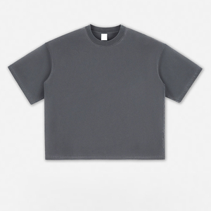 Camiseta Blanca Extra Grande de Alta Calidad para Hombre, Cuello Redondo, Hombros Caídos, Algodón Grueso, Estilo Casual, Naimat Abbas Industries - Product Image 2