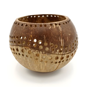 Luxury Hand Made Coconut <b>Candles</b> <b>Big</b> Size Scented Unscented <b>Candle</b> Holder Container Set - Product Image 2