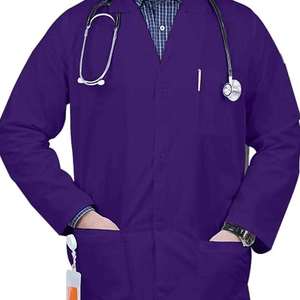 TENDANCES CLASSIQUES – Blouse de laboratoire/manteau d'hiver unisexe personnalisable avec logo, en tissu tissé de coton et polyester, de haute qualité et écologique - Product Image 2