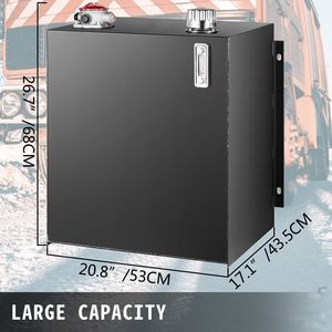 Serbatoio idraulico in acciaio per carburante da 25 galloni, per trattori, nuovo design migliorato - Product Image 5