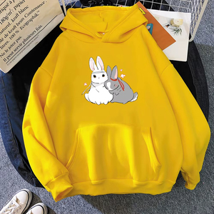 เสื้อฮู้ดผู้หญิงคุณภาพดีลายการ์ตูนน่ารัก สไตล์อนิเมะ  ลายโมเต้าจื่อซื่อ เดอะอันเทม  ลายเว่ยอว์เซียน ลานหวังจี  ลายกระต่าย - Product Image 5