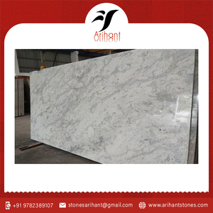 Dalles de granit blanc Andromeda naturel pour plans de travail de cuisine, comptoirs de salle de bain, revêtements de sol, escaliers et décoration murale - Product Image 6