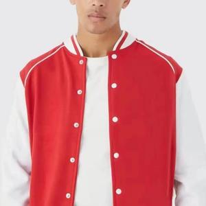 Varsity College Jackets Wholesale Blank Varsity Jackets Custom logo Plain Letterman Varsity Jacket for <b>Men</b> 2026 - Product Image 6