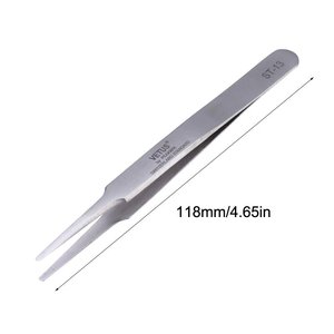 Pince à cils manuelle réutilisable en acier inoxydable, durable, prix de gros populaire, applicateur de recourbe-cils - Product Image 2