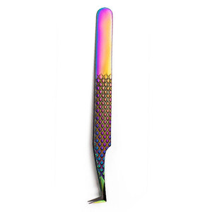 Pinces à cils de qualité professionnelle pour les artistes en extensions de cils, pinces d'isolation pour un placement précis des cils - Product Image 5