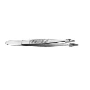 Pinzas para Retirar Astillas de Acero Inoxidable, Instrumento Quirúrgico Reutilizable de Punta Fina y Precisa para Eliminar Astillas, Espinas, Vidrio y Objetos Extraños - Product Image 1