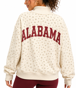 Sudadera Universitaria Extra Grande Personalizada al por Mayor, Unisex, Cuello Alto, Felpa de Algodón, Parche de Chenilla Griega, Sudadera de Invierno - Product Image 3