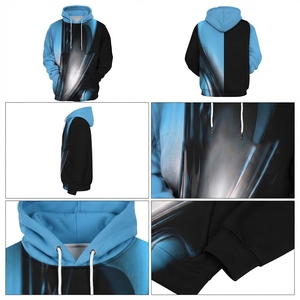 Sweat-shirt à capuche personnalisé imprimé par sublimation, sweat-shirt à capuche de qualité supérieure pour la vente en gros - Product Image 4