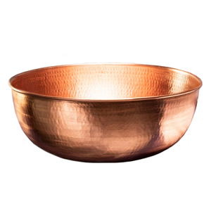 Bol de service en cuivre tendance, artisanat en cuivre de haute qualité, taille personnalisée, prix abordable - Product Image 5