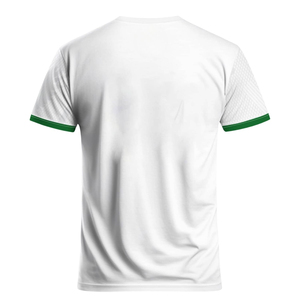 Custom Men's Soccer Jersey With Yellow Green <b>Bird</b> Print Sublimated Short Sleeve Crew Neck Moisture Wicking Polyester Apparel - Product Image 2