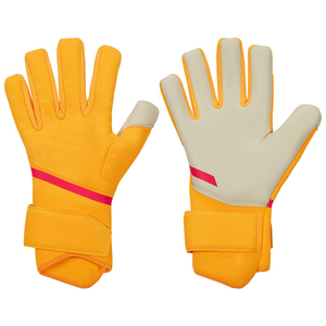 Waterproof Goalkeeper <b>Gloves</b> Yellow Color Non Slip <b>Grip</b> Durable Breathable High Performance Goalkeeper <b>Glove</b> For Unisex - Product Image 1