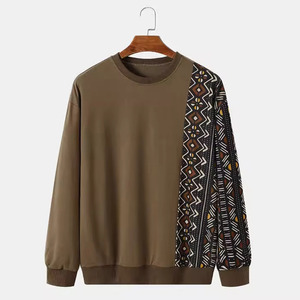 เสื้อสเวตเชิ้ตขายส่ง ผ้าฝ้ายผสมคุณภาพสูง ผลิตตามสั่ง ผ้าฝ้ายผสมโพลีเอสเตอร์ เสื้อสเวตเชิ้ตผู้ชายแบบสวมหัว - Product Image 1