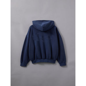 Sweat-shirt à capuche vierge pour femme, coupe oversize, épais, décontracté, style streetwear, personnalisable, grammage lourd, épaules tombantes - Product Image 4