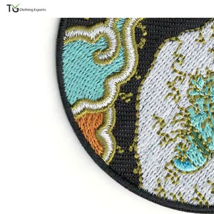 Made In Durable <b>Material</b> <b>Embroidery</b> Patch Premium Quality Best Selling Canvas <b>Embroidery</b> Patch - Product Image 6