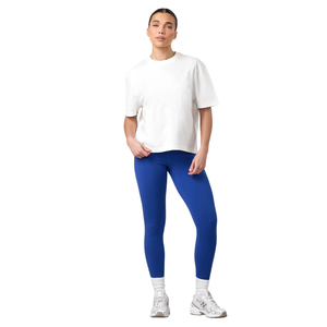 Leggings de fitness taille haute pour femmes, longueur intégrale, extensibles, bleu royal, confortables pour le yoga, l'entraînement, la course à pied et les activités sportives - Product Image 1
