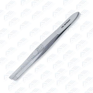 Herramienta de Belleza Profesional de Acero Inoxidable, Marca Privada, Herramienta Cosmética con Punta Inclinada para Depilación Facial - Product Image 6