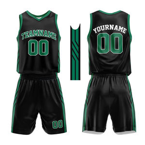 Fabricant de vêtements de sport de basketball sur mesure, uniformes d'équipe réversibles, approvisionnement en gros OEM - Product Image 2