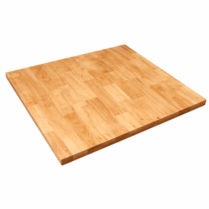 Premium Rubberwood Countertop Butcher Block Kitchen Island <b>Table</b> Top Solid Wood Board Smooth Finish Customizable - Product Image 1