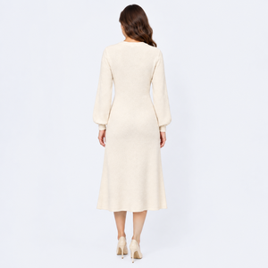 Cardigan en viscose pour femme, manches longues, col en V, coupe trapèze, couleur unie, respirant, ouvert sur le devant, décontracté, élégant, léger, tricoté - Product Image 4