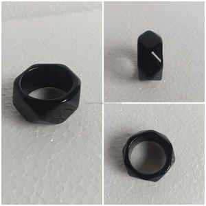 Anillos de Servilleta de Resina con Cuentas Curvas Hechos a Mano, Decoraciones de Servilleta con Pedrería para Mesa, para Restaurantes y Fiestas - Product Image 4