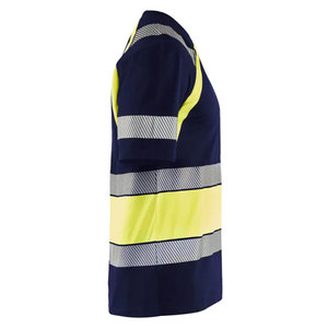 T-shirts de chantier haute visibilité, réfléchissants, pour hommes, impression personnalisée, 100% coton, t-shirts de travail - Product Image 6