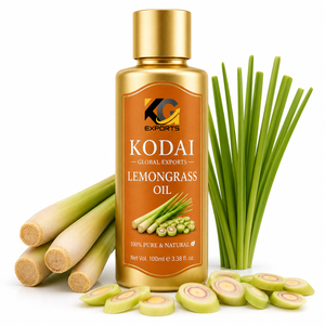 Aceite Esencial de Limoncillo de Tamil Nadu 100% Puro y Natural de Primera Calidad, Destilado al Vapor, para Aromaterapia y Cuidado Facial, Kodai Global Export - Product Image 1