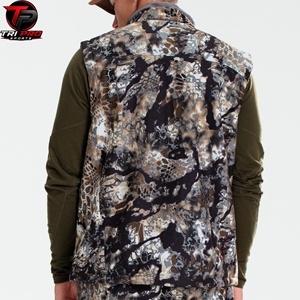 Chaleco Utilitario Softshell para Hombre, Cuello Alto, Cierre Completo, Múltiples Bolsillos con Cremallera, Chaleco para Caza, Pesca y Viajes, Resistente al Viento - Product Image 4